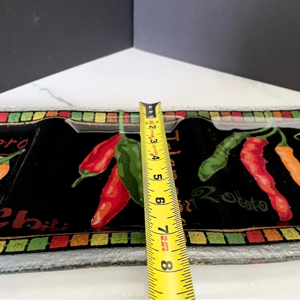 Chili Pepper Three Part Server by Peggy Karr